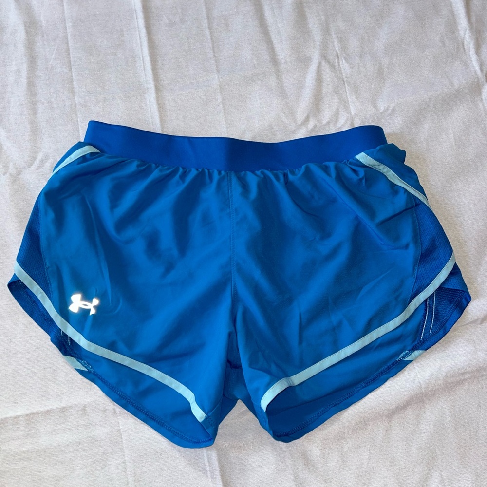 Blue Under Armour running shorts size small